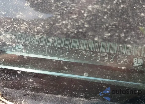 2007 Chevrolet Cobalt Ls z USA, uszkodzony, nr VIN 1G1AK55F777350826